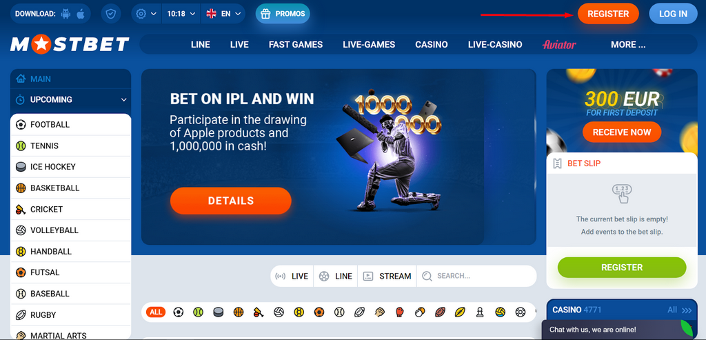 MostBet Promo Code